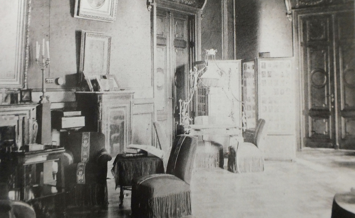 Rūmų interjero fragmentai, 1890 m., L. Narkowicz