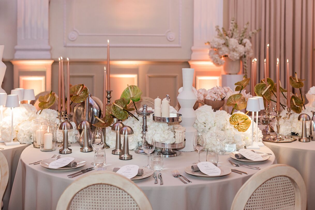 Baltoji salė, šventinės akimirkos