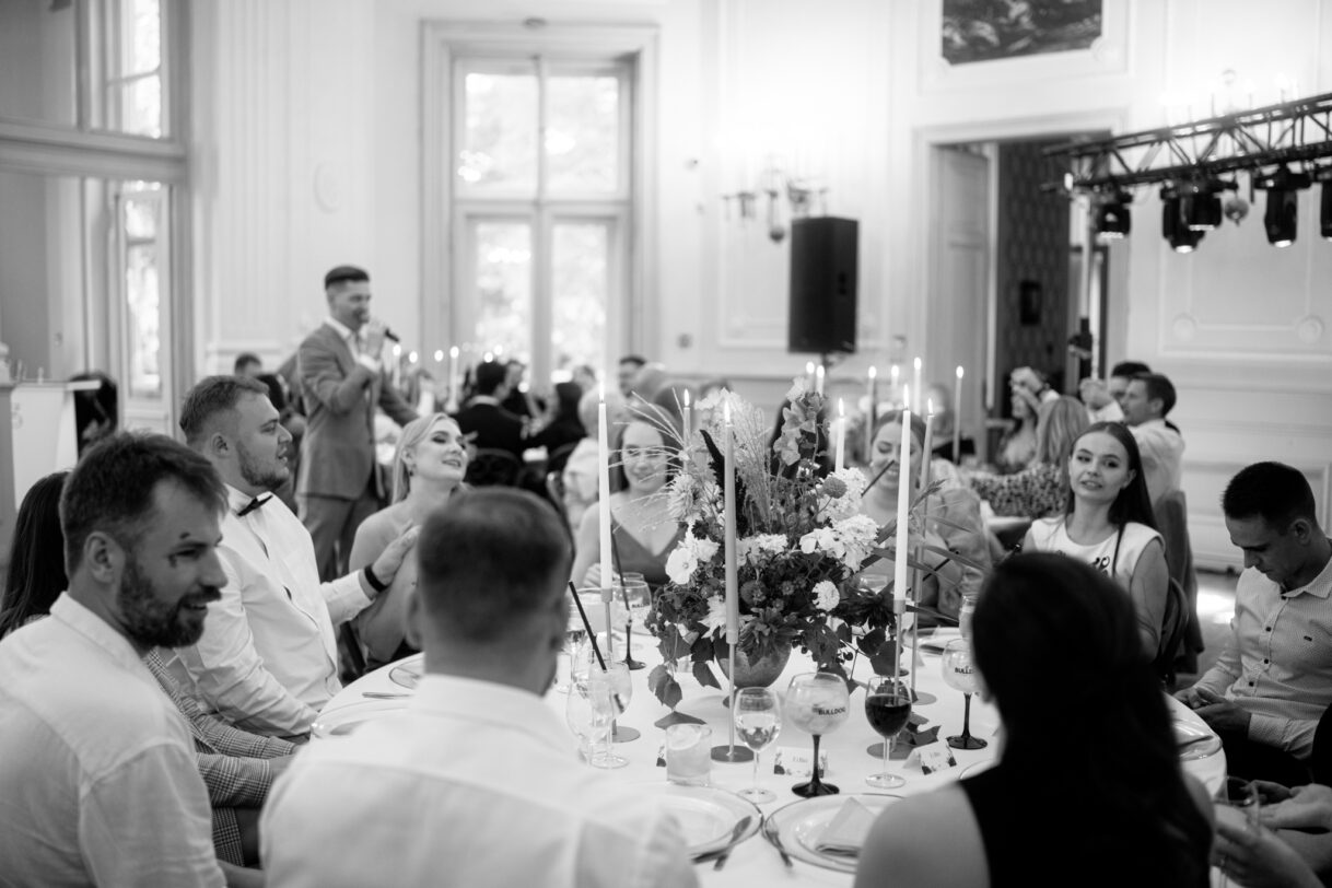 Baltoji salė, šventinės akimirkos