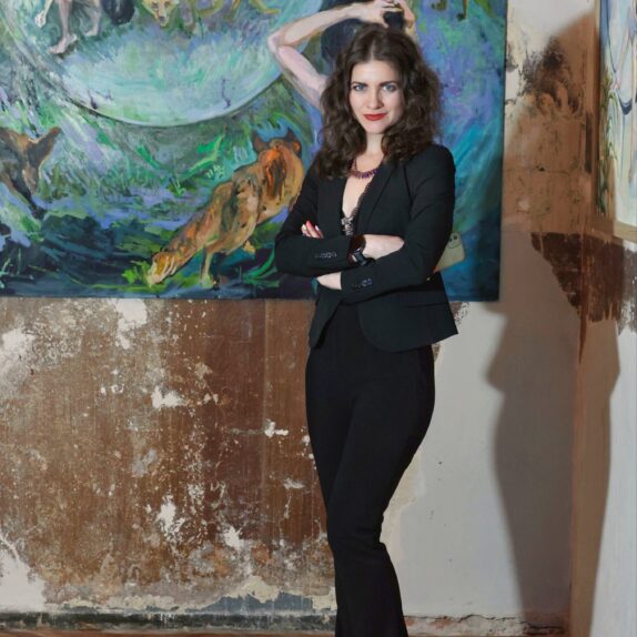 Atidaryta Kristinos Kurilionok personalinė tapybos paroda