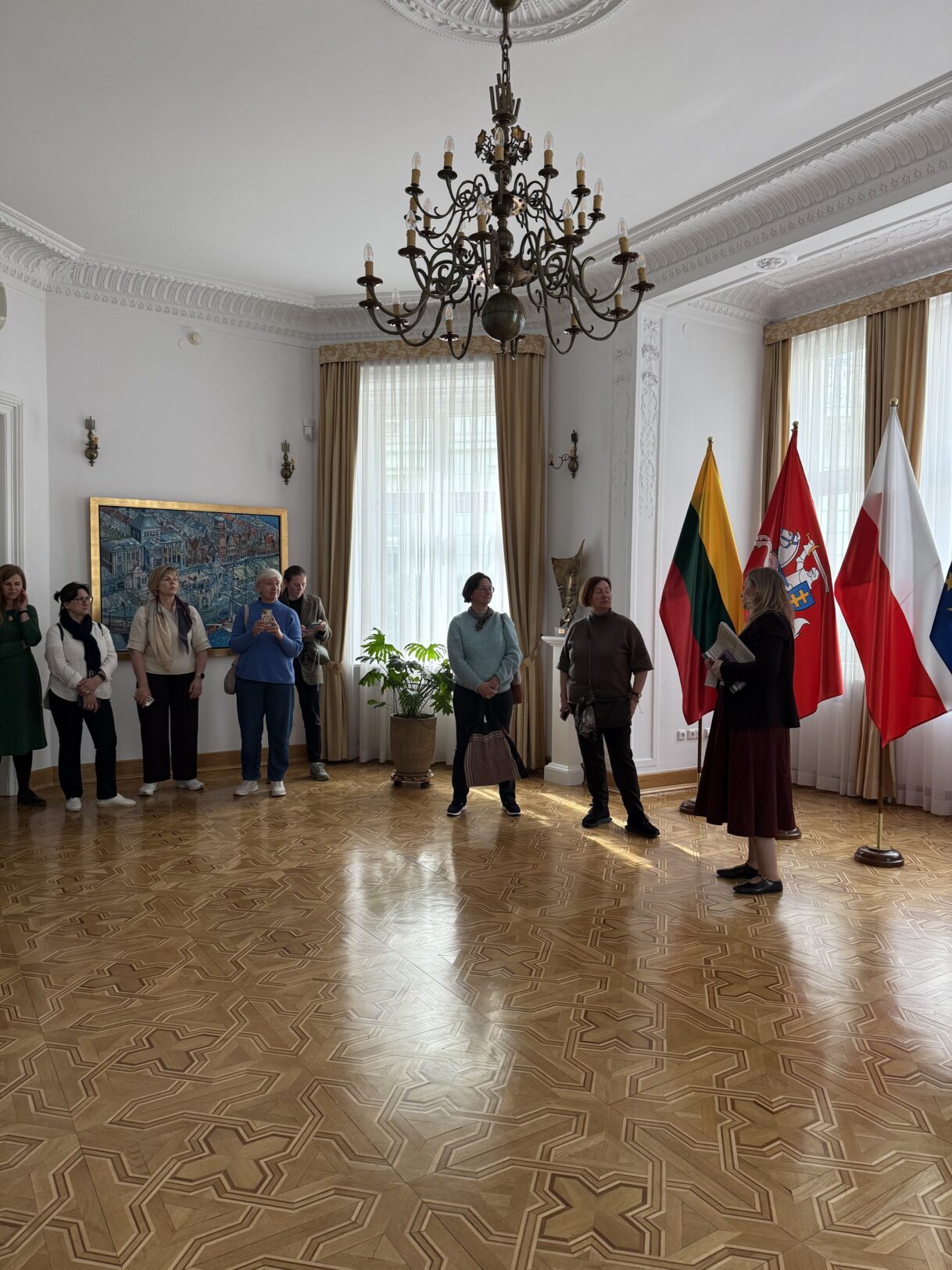 Susitikimas su ambasados darbuotojais