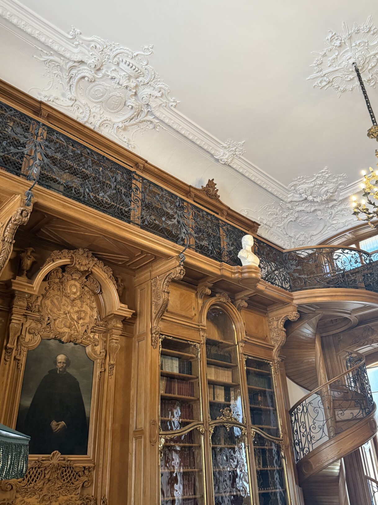 Rogalino rezidencija, biblioteka