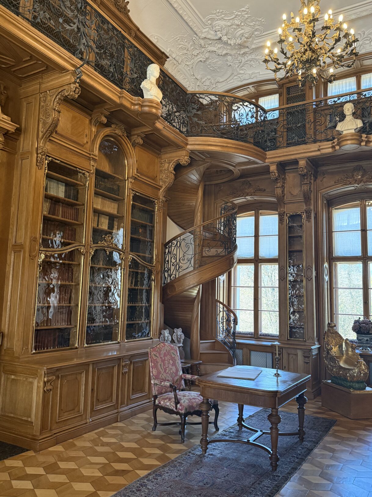 Rogalino rezidencija, biblioteka