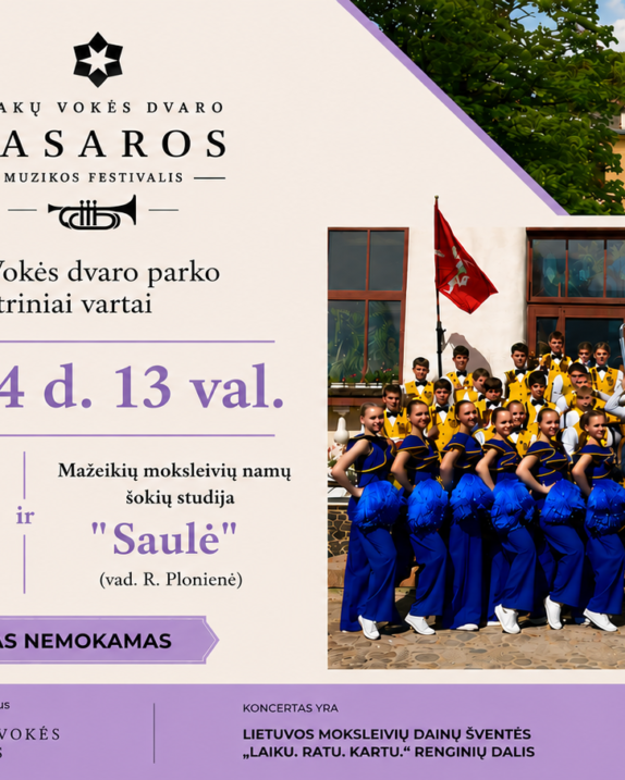 Trakų Vokės dvaro vasaros muzikos festivalis su orkestru „Griaustinis”