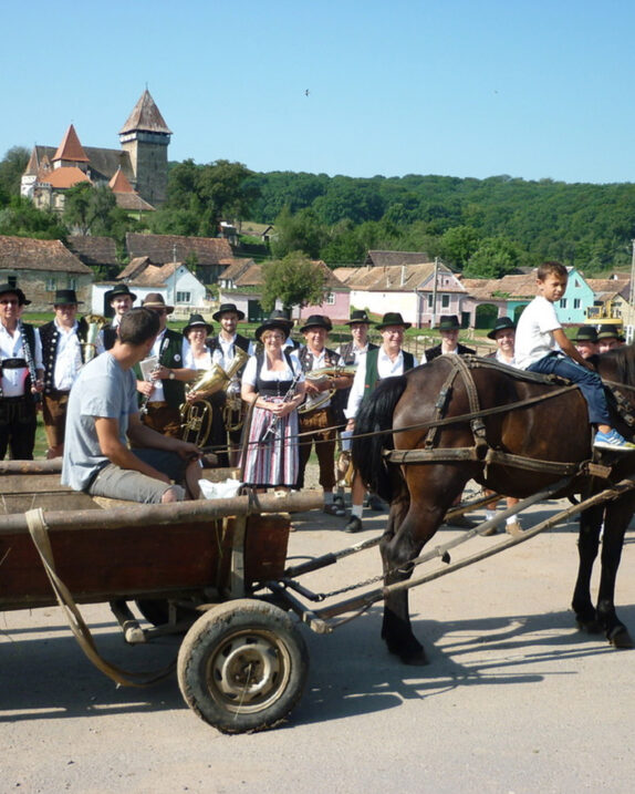 Trakų Vokės dvare – pučiamųjų orkestro iš Bavarijos koncertas